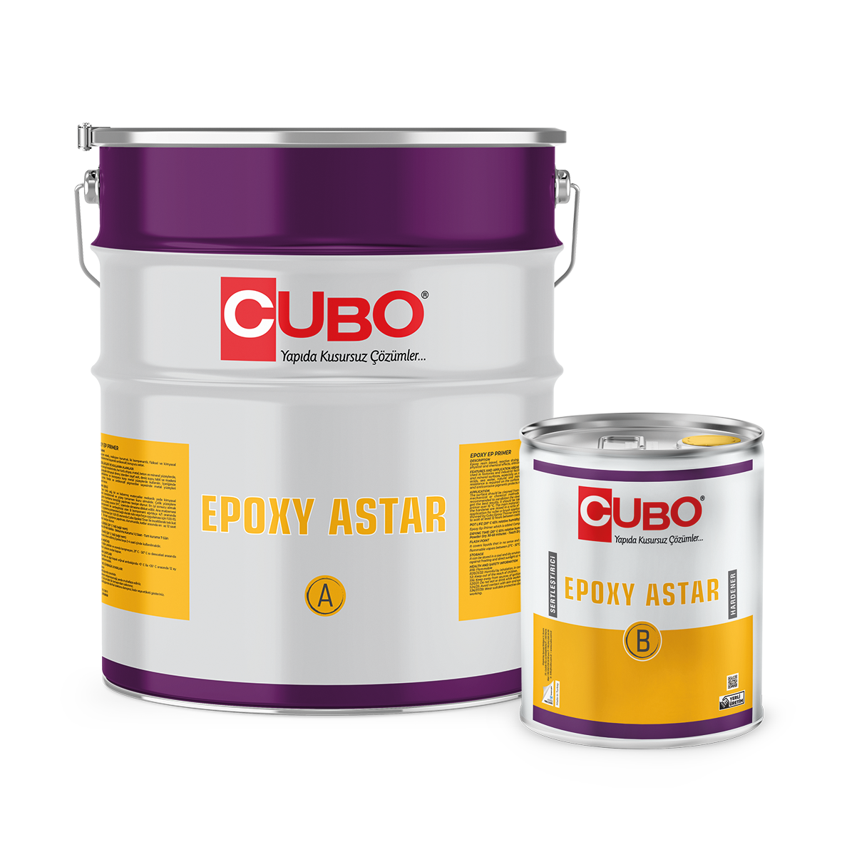 CUBO SOLVENTLİ EPOXY ASTAR 3KG